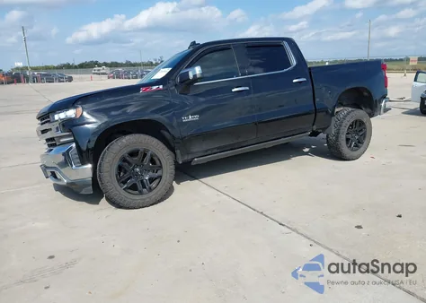 2019 Chevrolet Silverado 1500 Ltz из США, поврежденный, VIN 3GCUYGED7KG160633